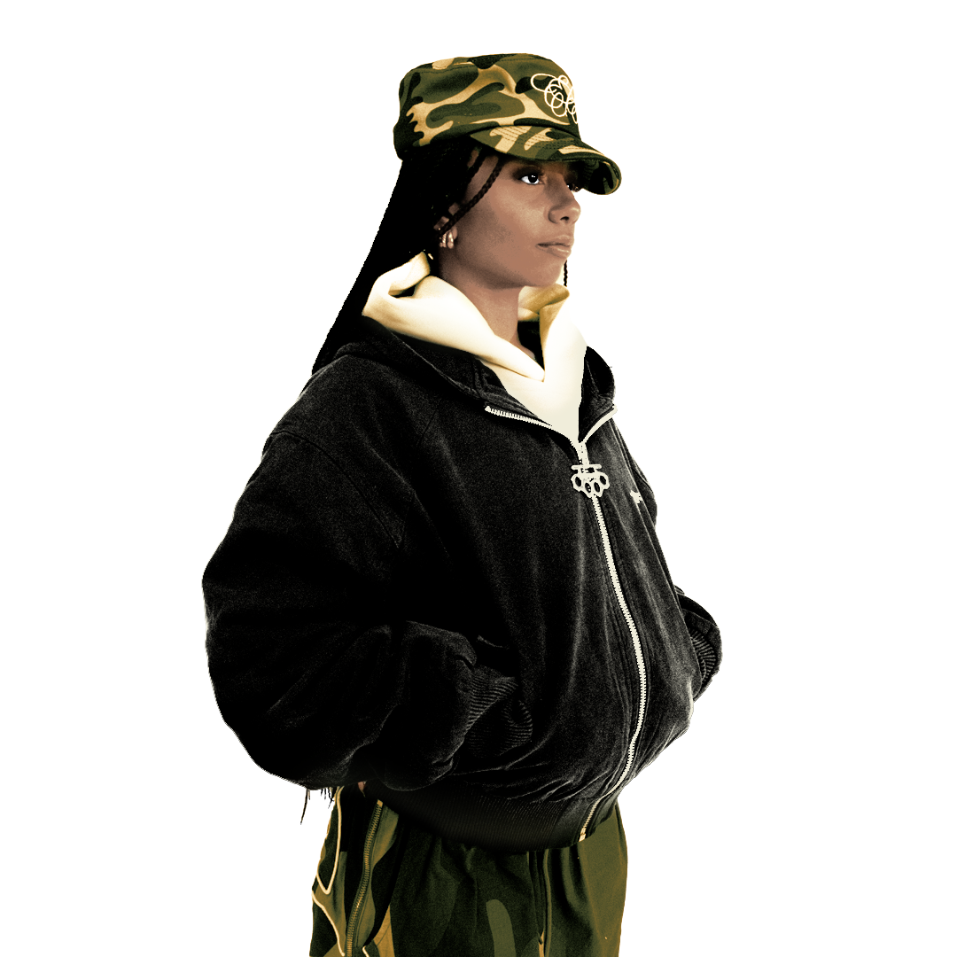 Brass Knuckle Bomber - Black - Effn Clothing
