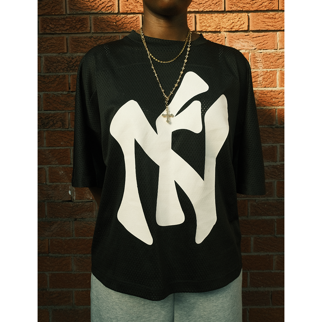 EFFN/Y Mesh Tee - Black - Effn Clothing