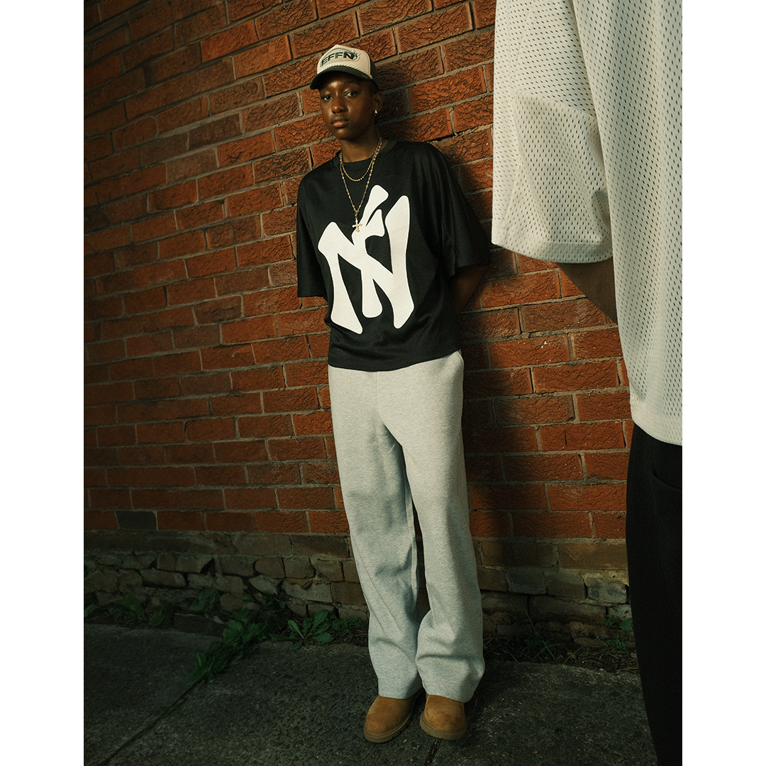 EFFN/Y Mesh Tee - Black - Effn Clothing