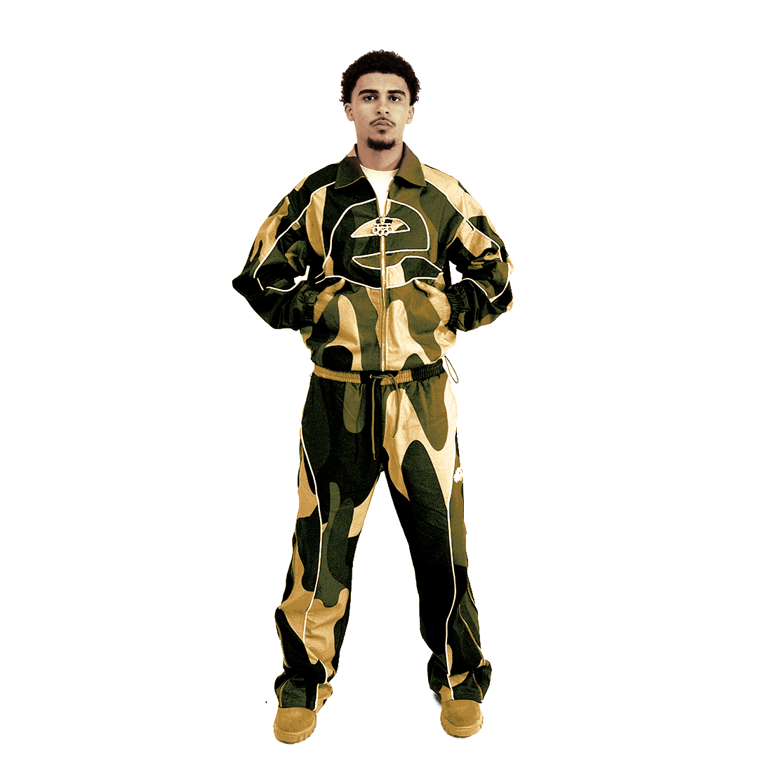 Curbside Track Pant - Camo - Effn Clothing