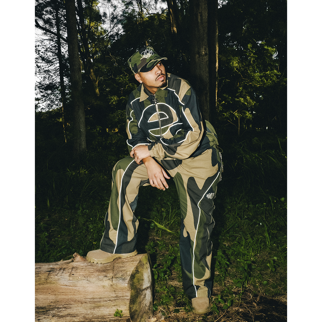 Curbside Track Pant - Camo - Effn Clothing