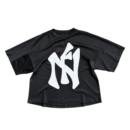 EFFN/Y Mesh Tee - Black - Effn Clothing