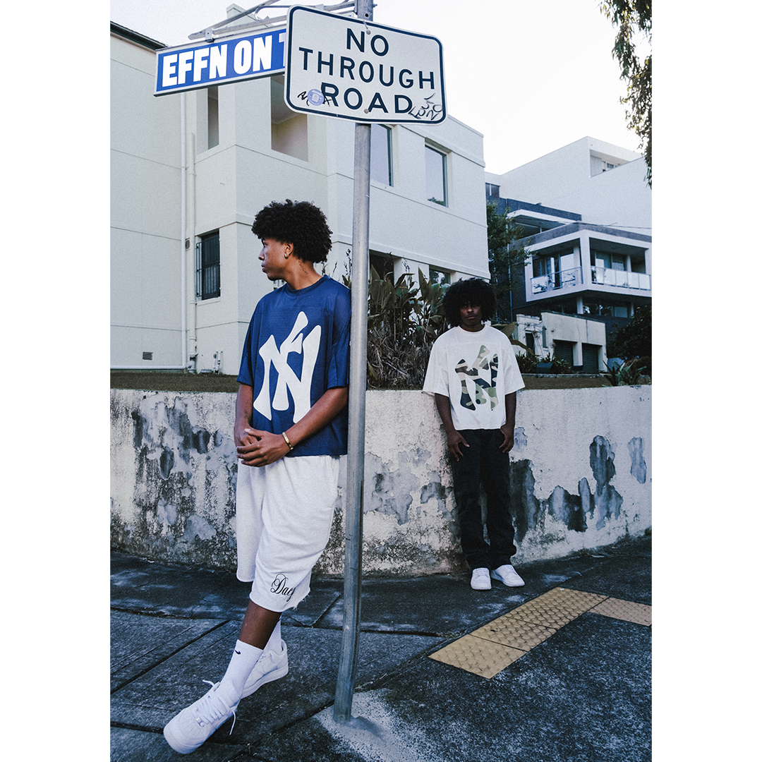 EFFN/Y Mesh Tee - Cream/Camo - Effn Clothing