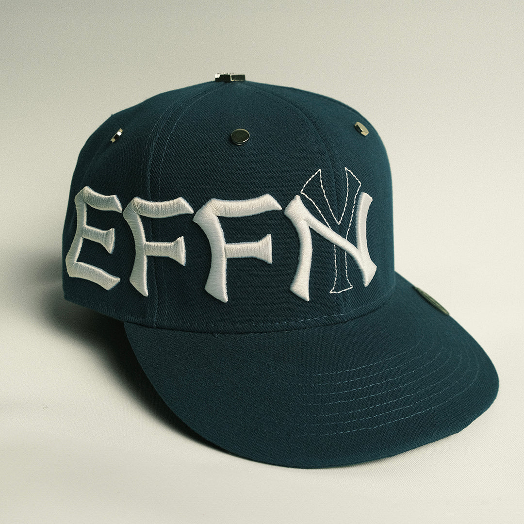 EFFN/Y Fitted Hat - Navy - Effn Clothing