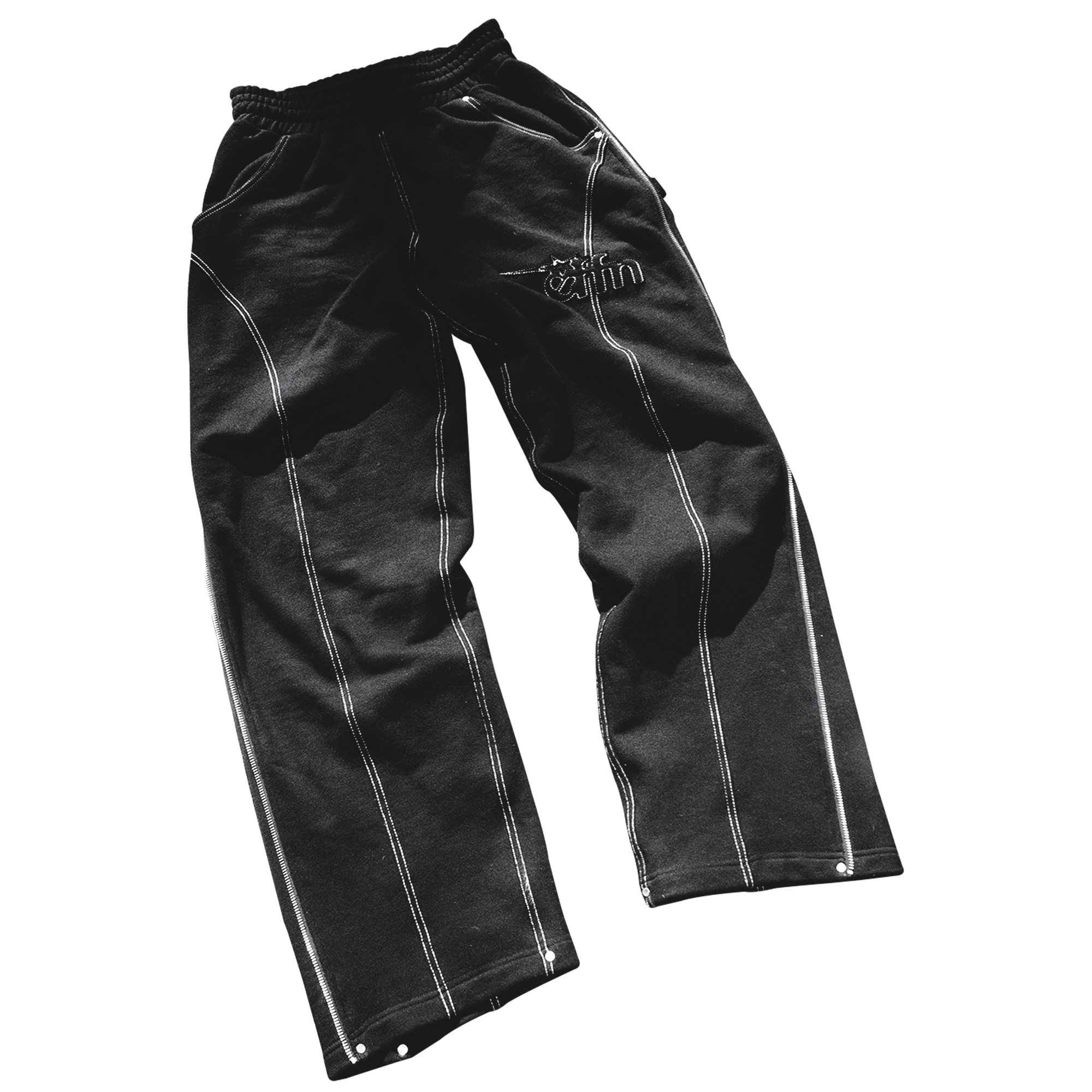 EFFN Track Pant - Blk Stitch