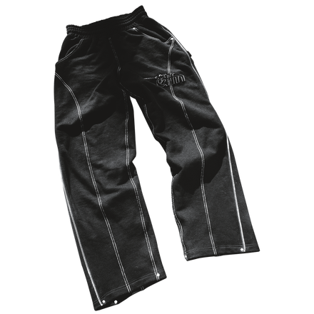 EFFN Track Pant - Blk Stitch