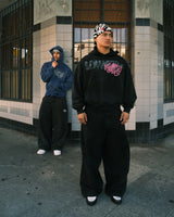 Vandal Hoodie - Vintage Black - Effn Clothing