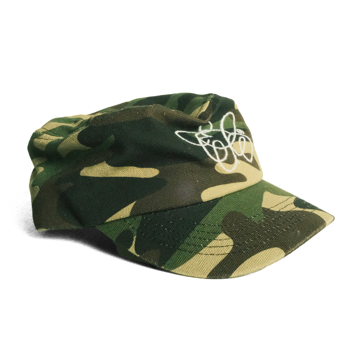 Pillbox Hat - Camo - Effn Clothing