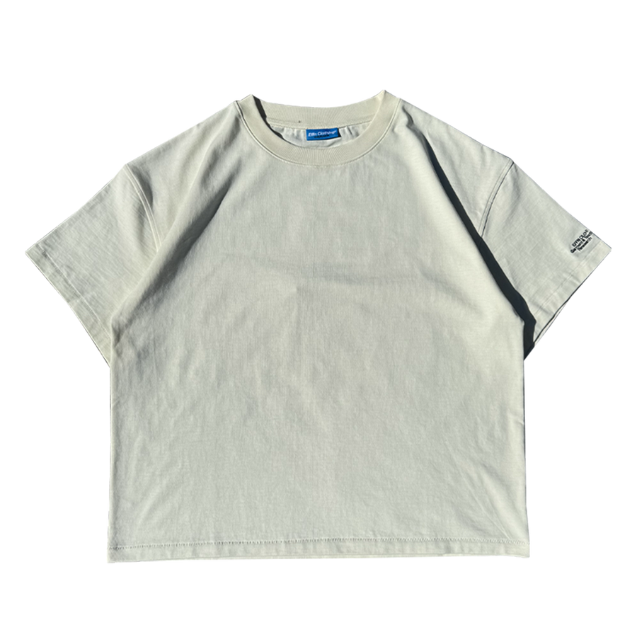 Everyday Plain Tee - Cream - Effn Clothing