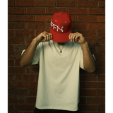 EFFN/Y Fitted Hat - Red - Effn Clothing